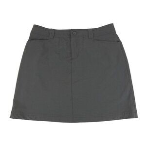 Eddie Bauer Women's Skort Skirt Stretch Size 6 Gray